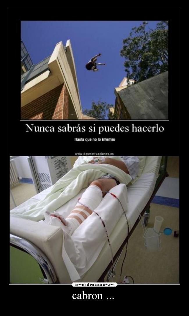 carteles cabron desmotivaciones