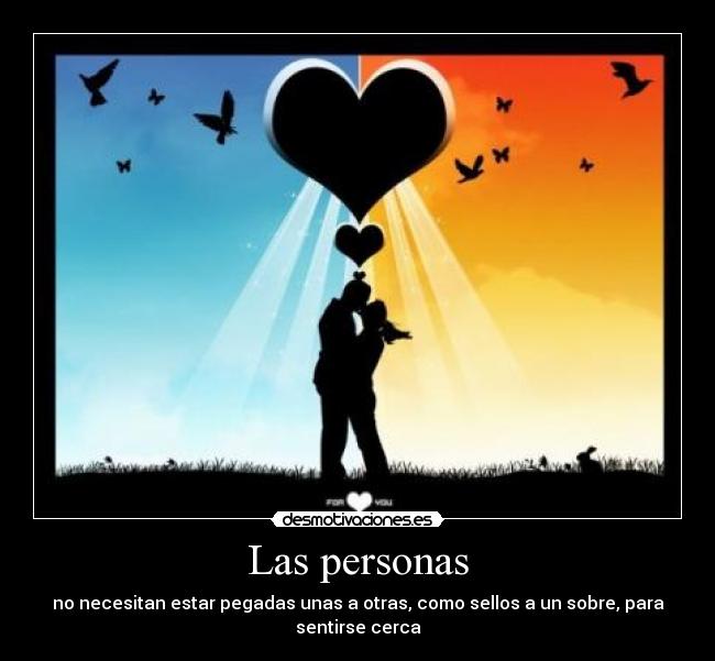 Las personas -