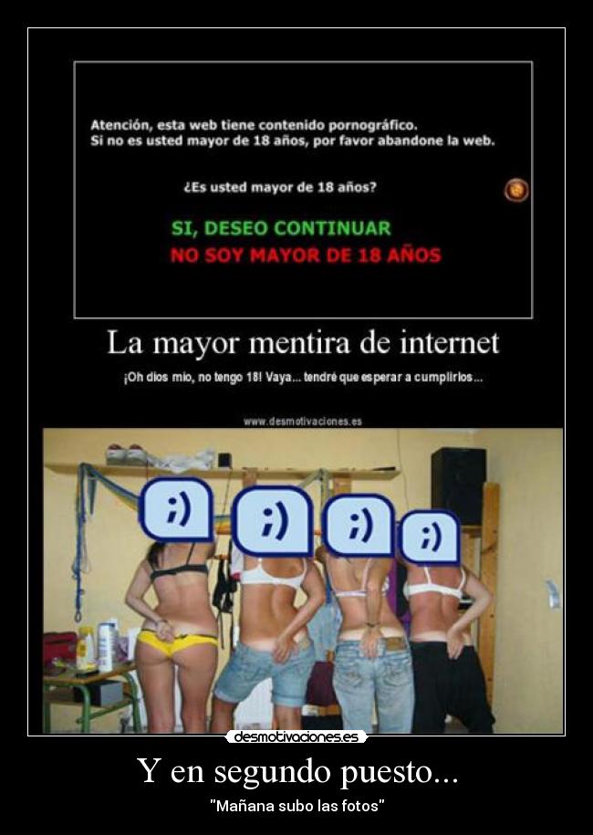 Y en segundo puesto... - Mañana subo las fotos