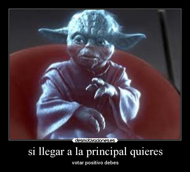 si llegar a la principal quieres - 