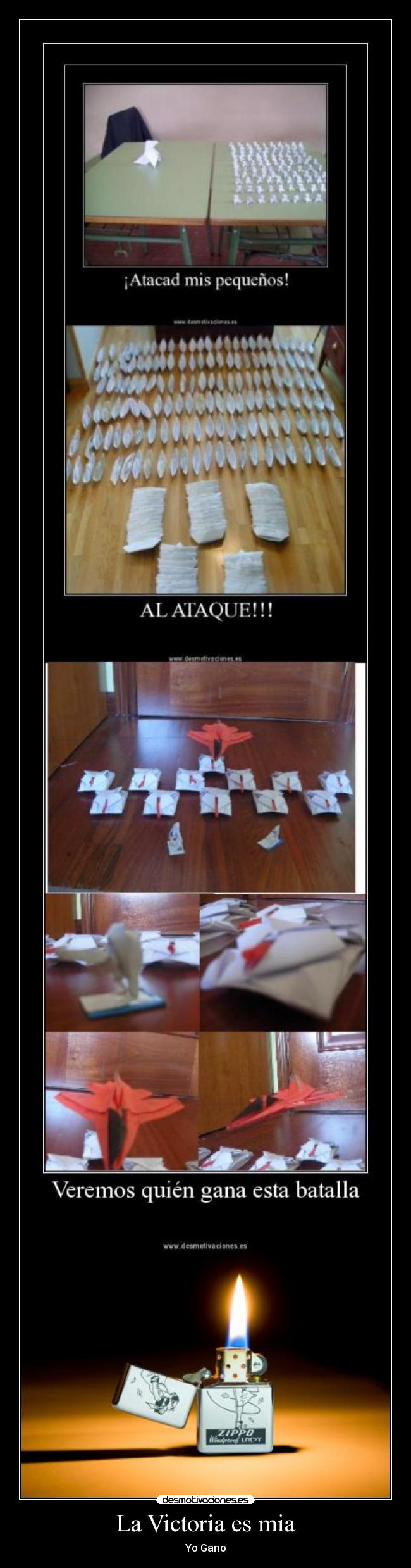 La Victoria es mia -