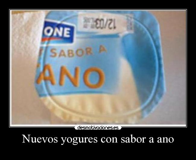 Nuevos yogures con sabor a ano - 