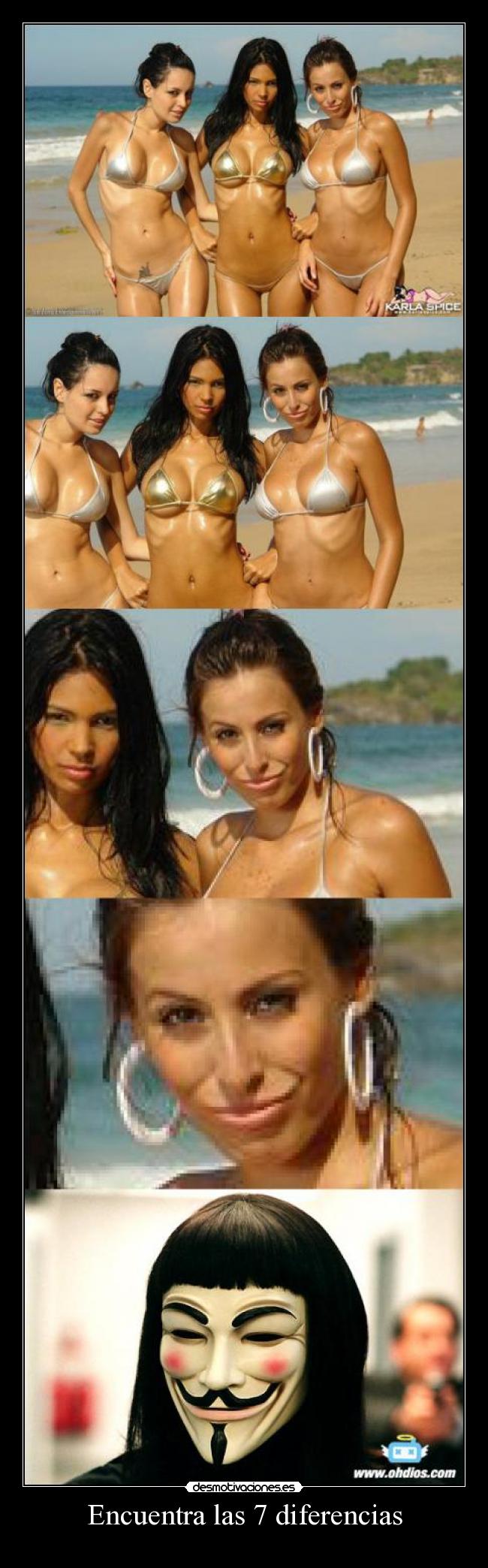 Encuentra las 7 diferencias - 