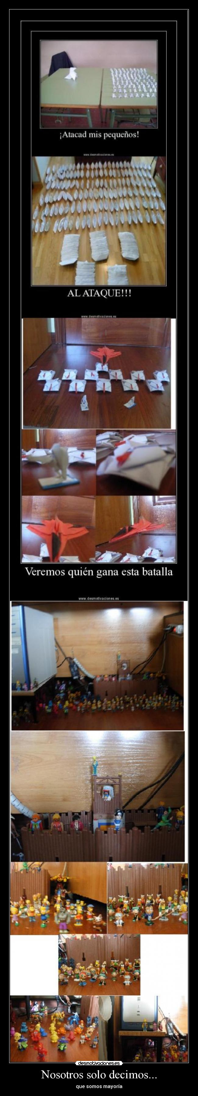 Nosotros solo decimos... -