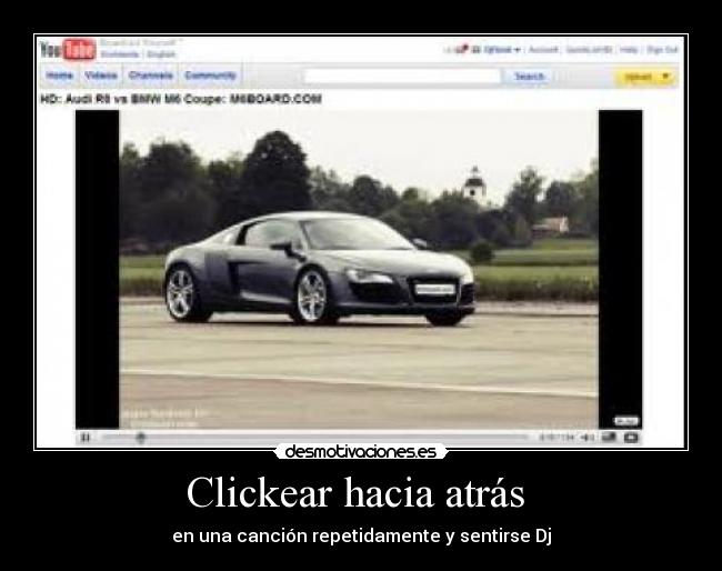 Clickear hacia atrás -