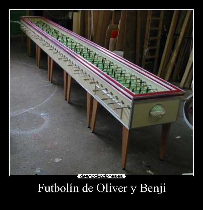Futbolín de Oliver y Benji - 
