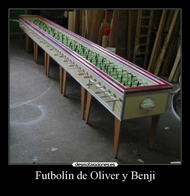 Futbolín de Oliver y Benji - 