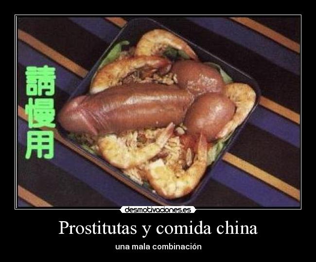 Prostitutas y comida china - una mala combinación