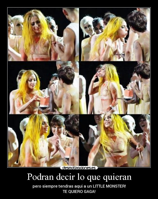 Podran decir lo que quieran - 