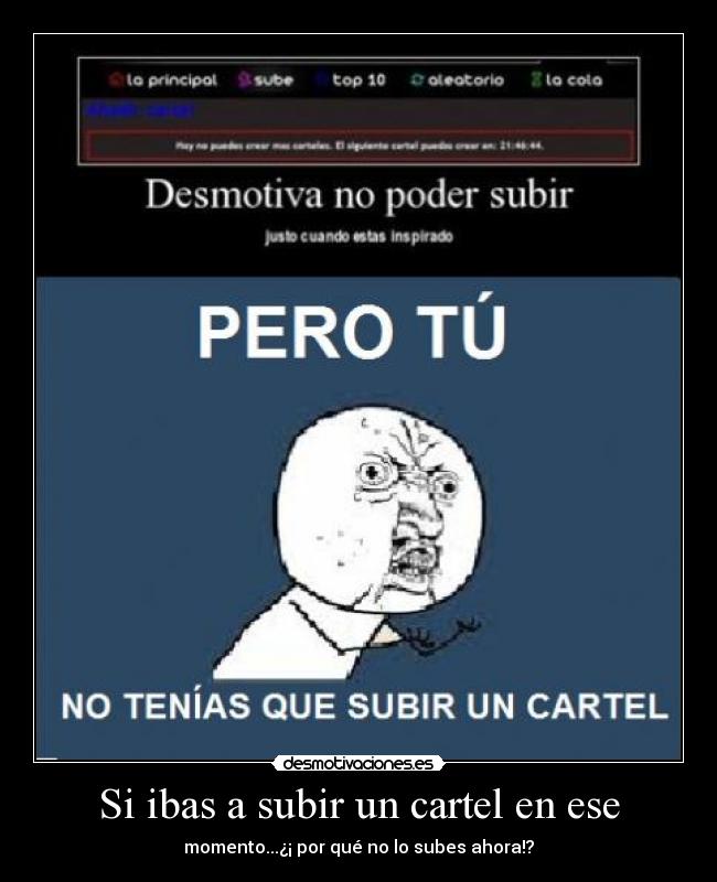 carteles tiebao desmotivaciones