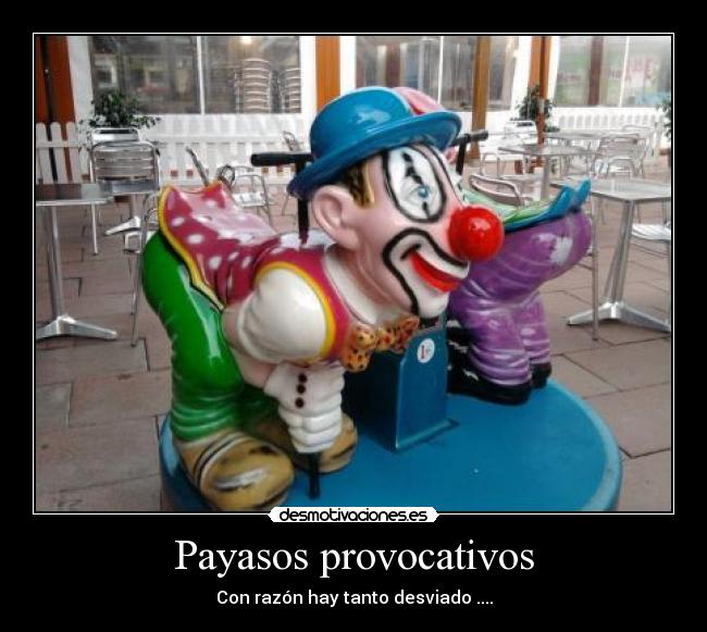 Payasos provocativos - 