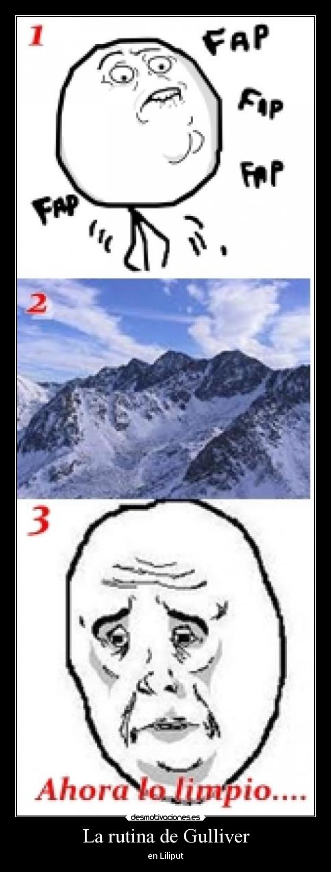 La rutina de Gulliver -