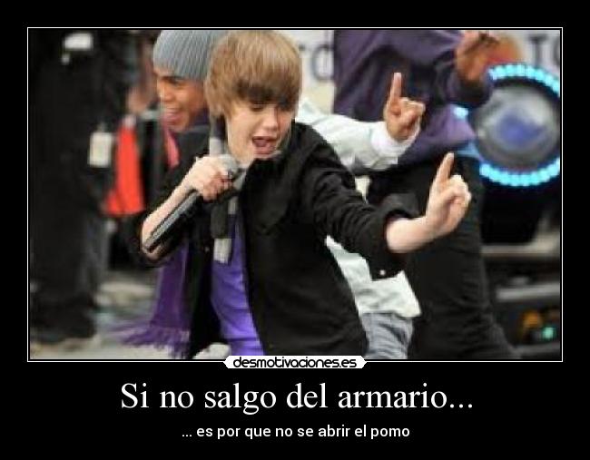 Si no salgo del armario... - ... es por que no se abrir el pomo