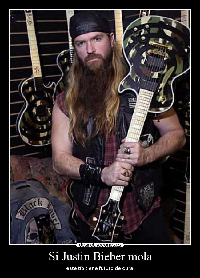 Si Justin Bieber mola - este tío tiene futuro de cura.