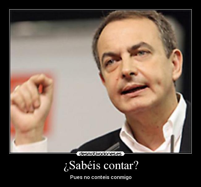 ¿Sabéis contar? -