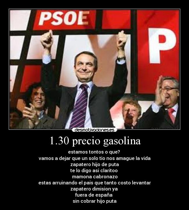 carteles zapatero desmotivaciones