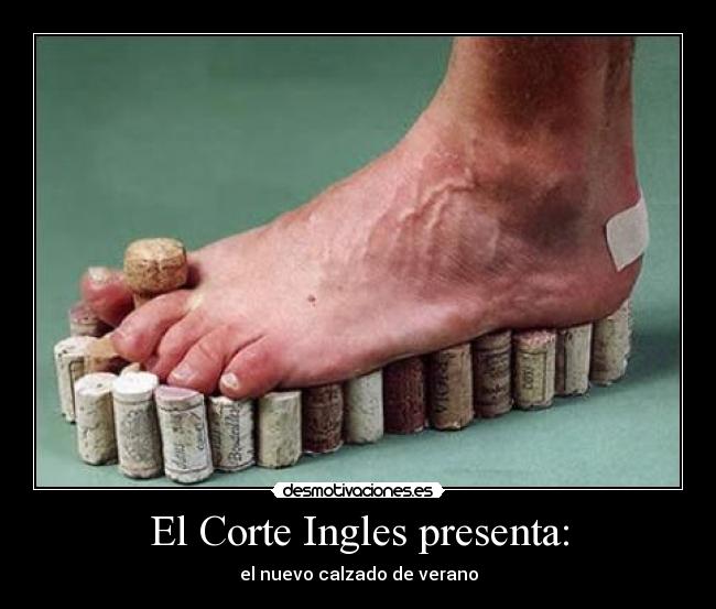 El Corte Ingles presenta: - el nuevo calzado de verano