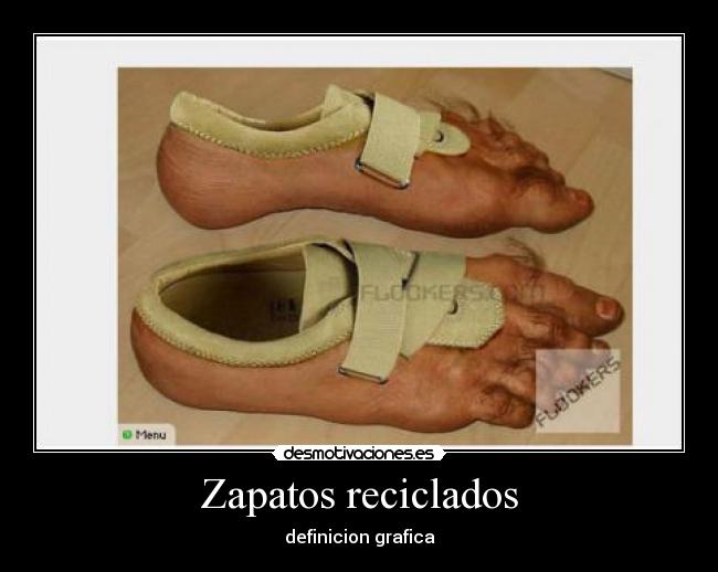 Zapatos reciclados - 