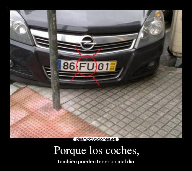 Porque los coches, - 