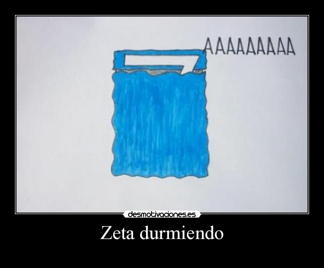 Zeta durmiendo - 