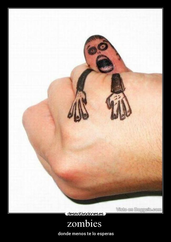 zombies - donde menos te lo esperas