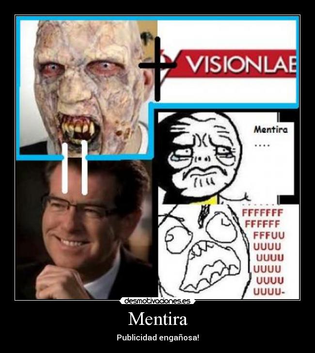 Mentira - Publicidad engañosa!