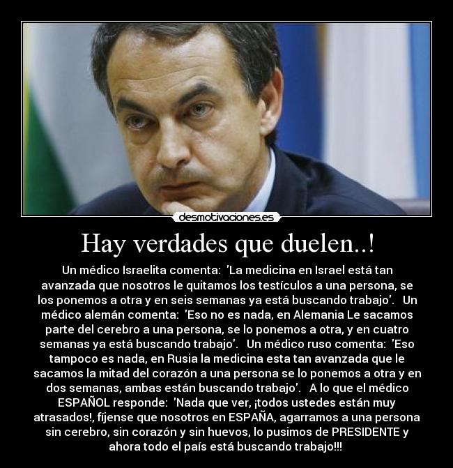 Hay verdades que duelen..! - 