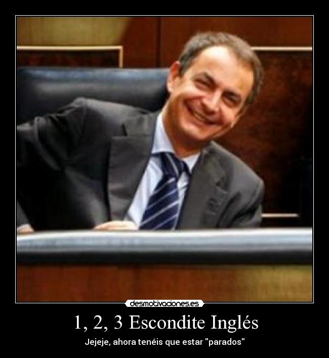 1, 2, 3 Escondite Inglés - 