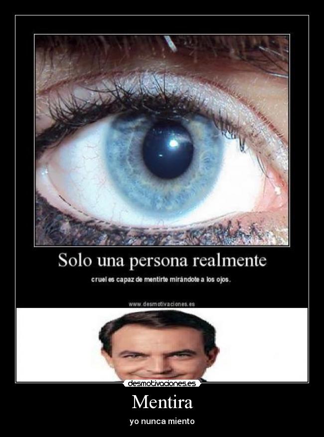 Mentira - yo nunca miento