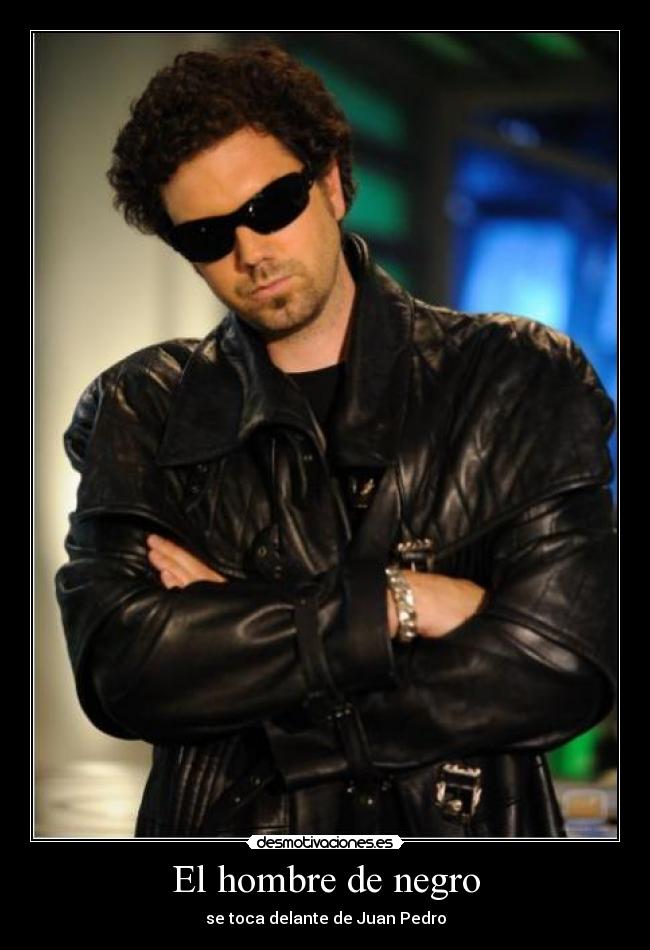 El hombre de negro -