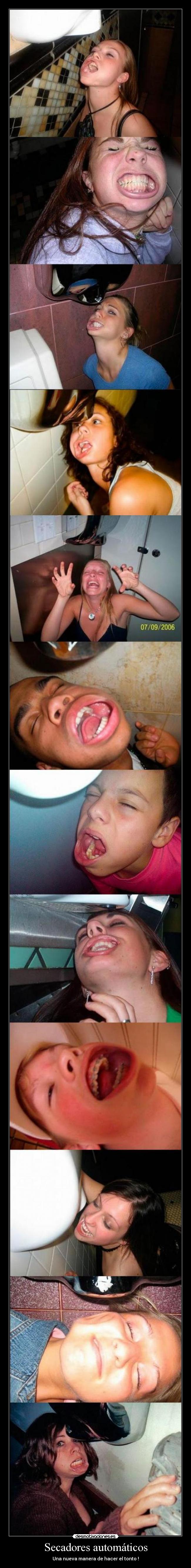 Secadores automáticos - Una nueva manera de hacer el tonto !