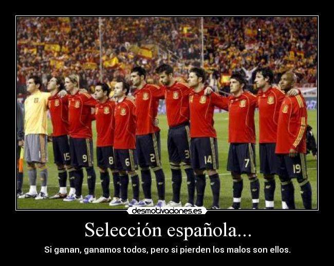Selección española... - 