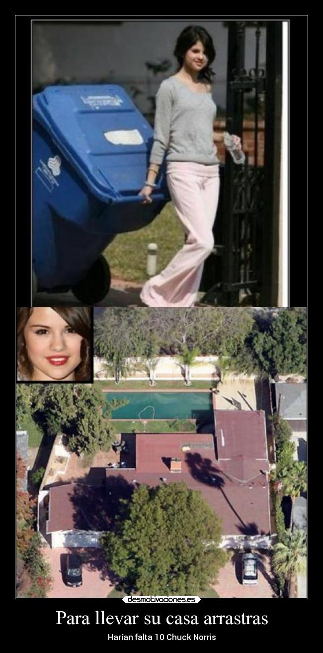 Para llevar su casa arrastras - 