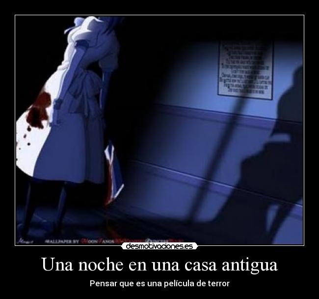 Una noche en una casa antigua - 