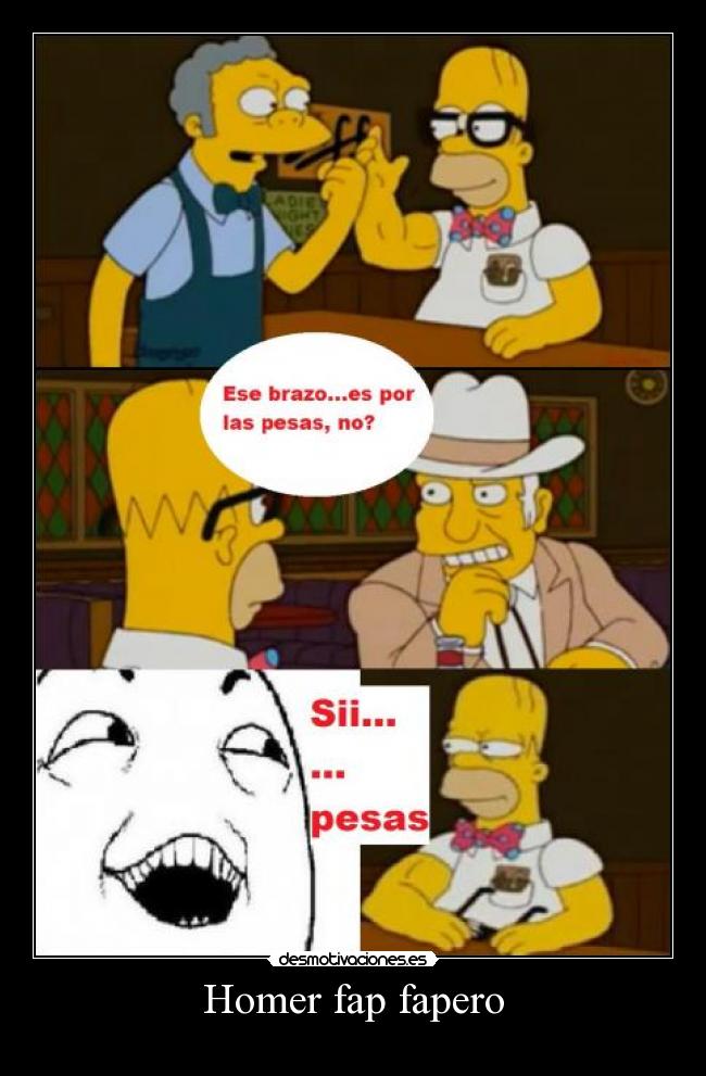 Homer fap fapero -