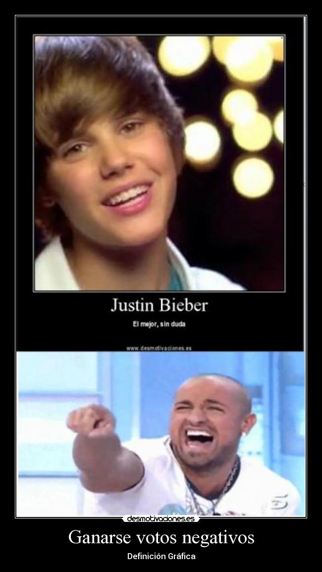 Ganarse votos negativos -