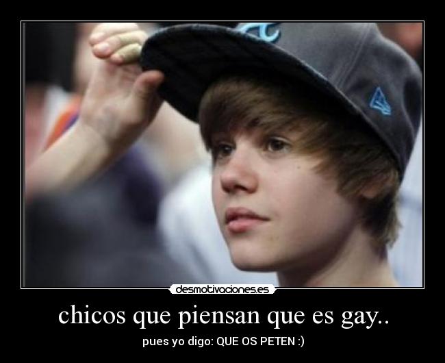 chicos que piensan que es gay.. - 