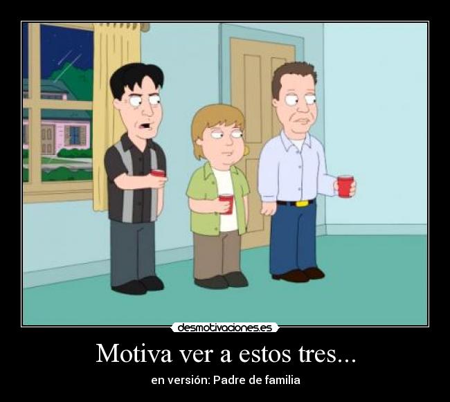 Motiva ver a estos tres... -