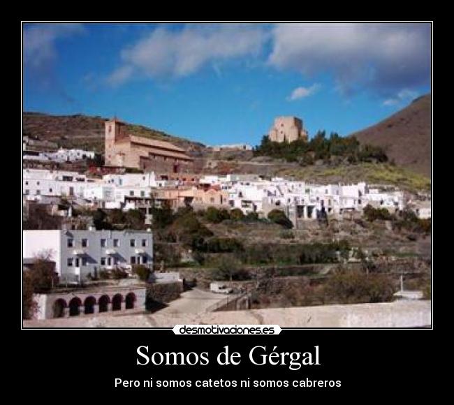 Somos de Gérgal -