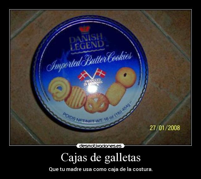 Cajas de galletas - 