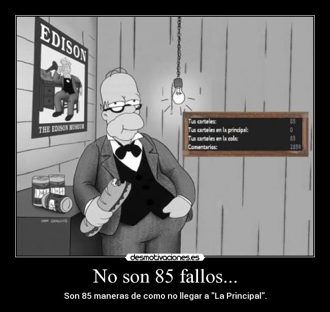 No son 85 fallos... - 