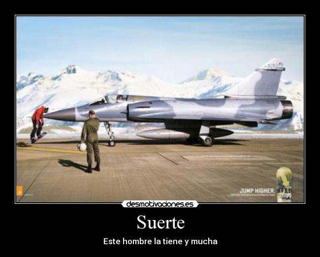Suerte - Este hombre la tiene y mucha