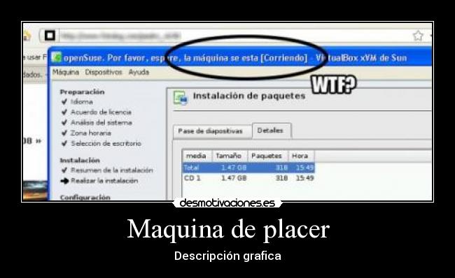 Maquina de placer -