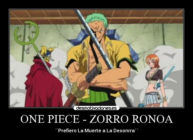 ONE PIECE - ZORRO RONOA - 