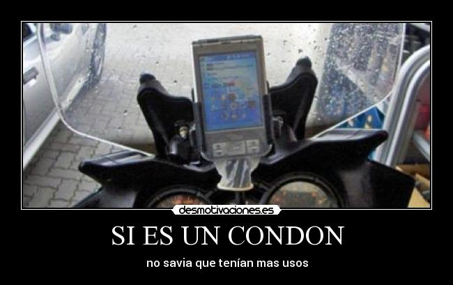 SI ES UN CONDON - no savia que tenían mas usos