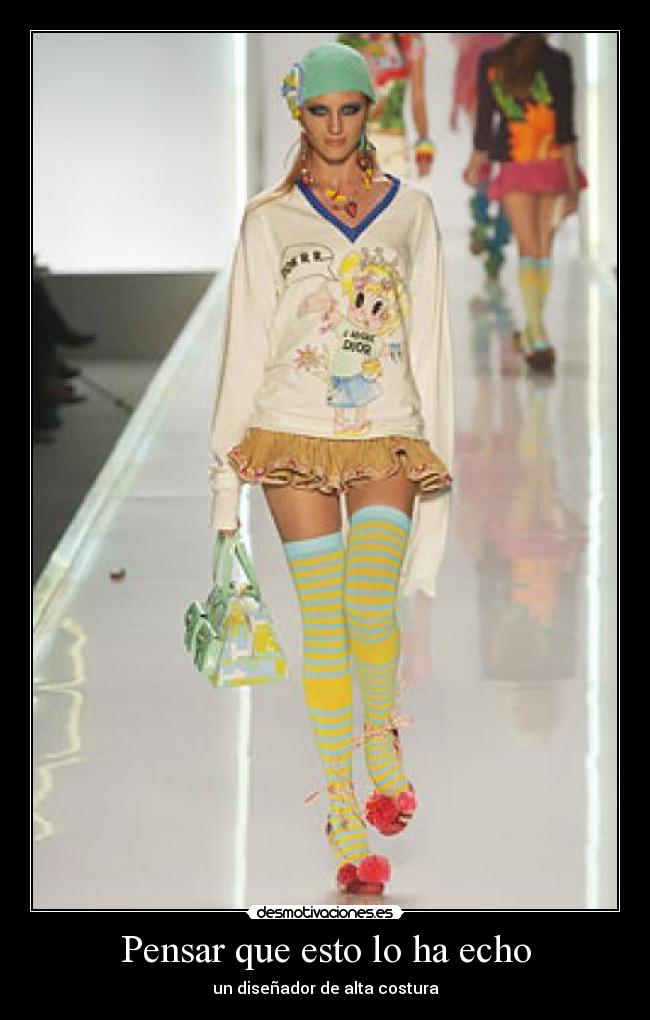 Pensar que esto lo ha echo -