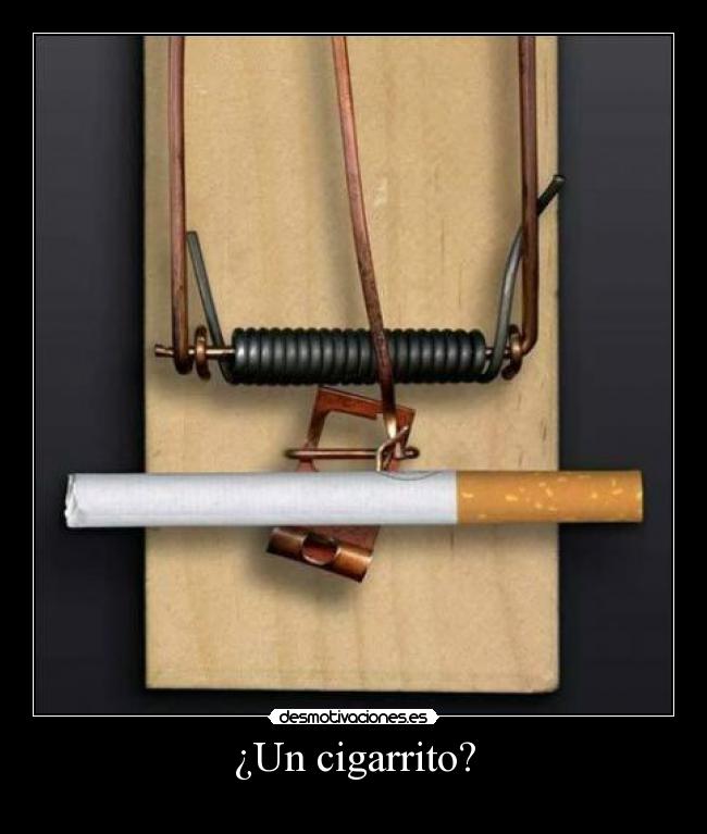 ¿Un cigarrito? - 