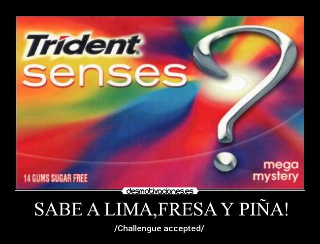 SABE A LIMA,FRESA Y PIÑA! - 