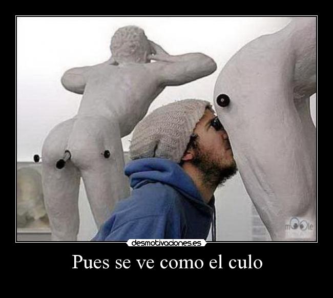 Pues se ve como el culo -