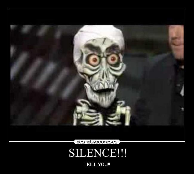 SILENCE!!! - 